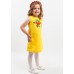Embroidered dress for girl "Smile of Rose" Yellow